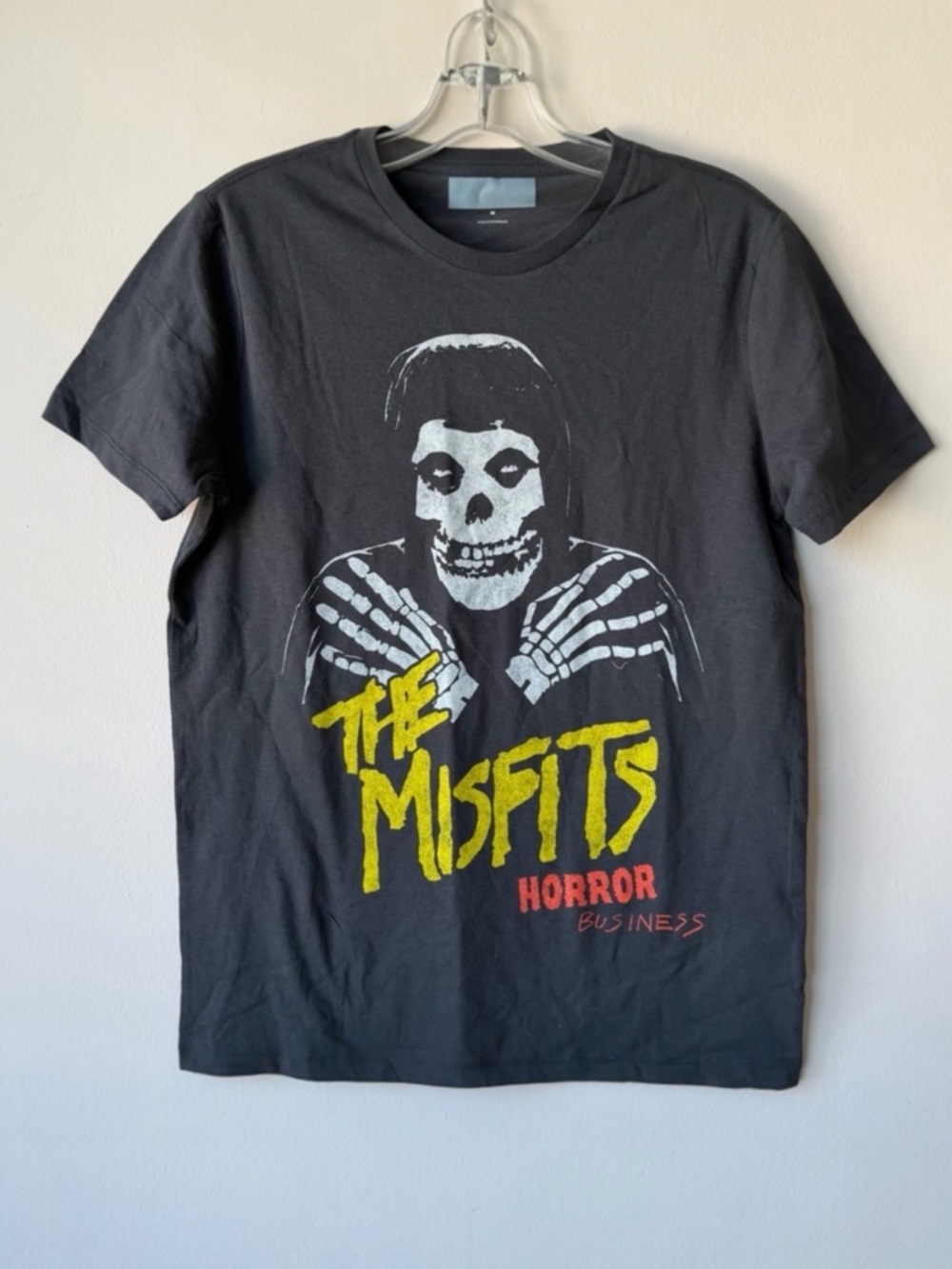 THE MISFITS‎ Grey T-shirt Size Small